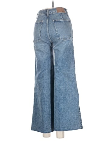 Madewell The Flared Wide-Leg Crop Jean (view 2)