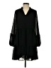 CeCe 100% Polyester Black Casual Dress Size XS - photo 1