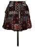 Forever 21 Paisley Black Casual Skirt Size XS - photo 2