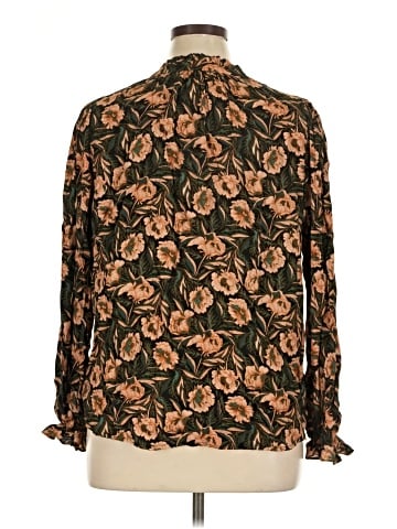 Gibson Latimer Long Sleeve Blouse (view 2)