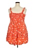 Old Navy 100% Rayon Orange Casual Dress Size 2X - photo 2