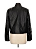 Gap 100% Polyester Black Faux Leather Jacket Size L - photo 2