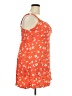 Old Navy 100% Rayon Orange Casual Dress Size 2X - photo 4