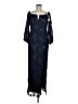 Xscape 100% Polyester Stars Blue Cocktail Dress Size 8 - photo 1
