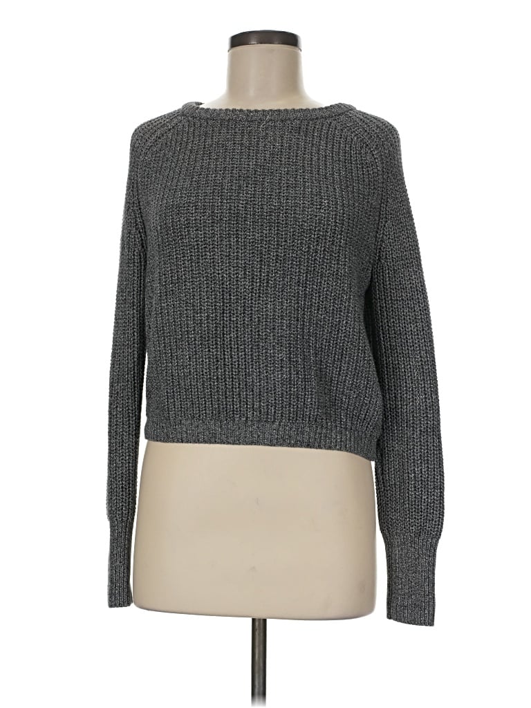 Pre-owned American Apparel Pullover Sweater In Gray