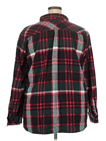 Natural Reflections Long Sleeve Button-Down Shirt (view 2)