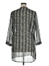 Tommy Bahama 100% Polyester Silver 3/4 Sleeve Blouse Size XL - photo 2