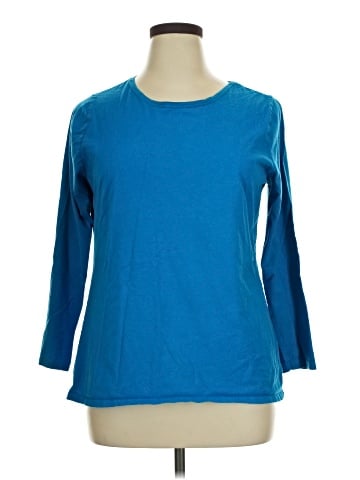 Just My Size 3/4 Sleeve T-Shirt (view 1)