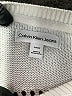 CALVIN KLEIN JEANS 100% Cotton White Pullover Sweater Size S - photo 7