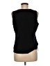 misook 100% Acrylic Black Sleeveless Top Size M - photo 2