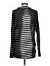 Language Silver Long Sleeve Blouse Size S - photo 2