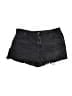 Aerie Black Denim Shorts Size XL - photo 1