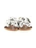 Charles David Silver Sandals Size 7 1/2 - photo 2