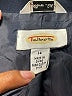 Talbots 100% Silk Blue Short Sleeve Button-Down Shirt Size 14 - photo 7