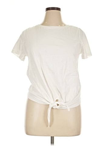 Allude Short Sleeve Top (view 1)