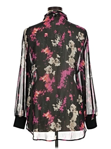 DKNY Long Sleeve Blouse (view 2)