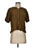Madewell Brown Short Sleeve Blouse Size XXS - photo 1