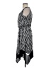 AB Studio Chevron-herringbone Gray Casual Dress Size S - photo 5