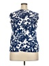 Emery Rose 100% Polyester Blue Sleeveless Blouse Size XXL - photo 2