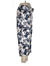 Sigrid Olsen Print Blue Linen Pants Size 12 - photo 4