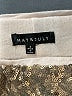 May & July 100% Polyester Metallic Gold Dress Pants Size S - photo 7