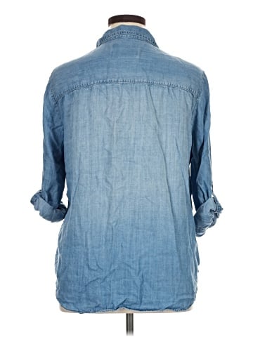 Lola River 3/4 Sleeve Button-Down Shirt (view 2)