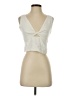Mi ami Ivory Sleeveless Blouse Size M - photo 1