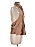 Zara Brown Sleeveless Blouse Size L - photo 4