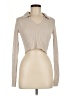 Garage Tan Ivory Long Sleeve Turtleneck Size M - photo 1