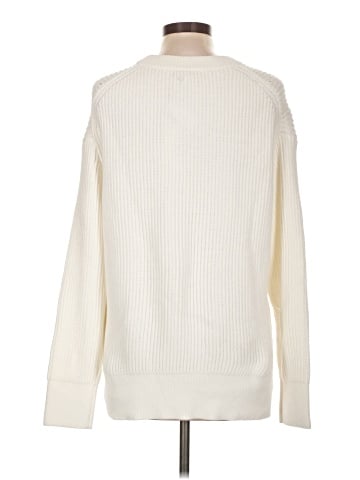 White + Warren Pullover Sweater (view 2)