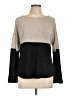 Olivia Moon Gray Long Sleeve Top Size L - photo 1