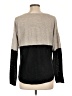 Olivia Moon Gray Long Sleeve Top Size L - photo 2