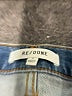 RE/DONE Chevron-herringbone Blue Jeans Size 31 waist - photo 4