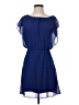 The Limited 100% Polyester Solid Blue Cocktail Dress Size XS - photo 1