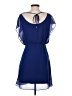 The Limited 100% Polyester Solid Blue Cocktail Dress Size XS - photo 2