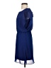 The Limited 100% Polyester Solid Blue Cocktail Dress Size XS - photo 5