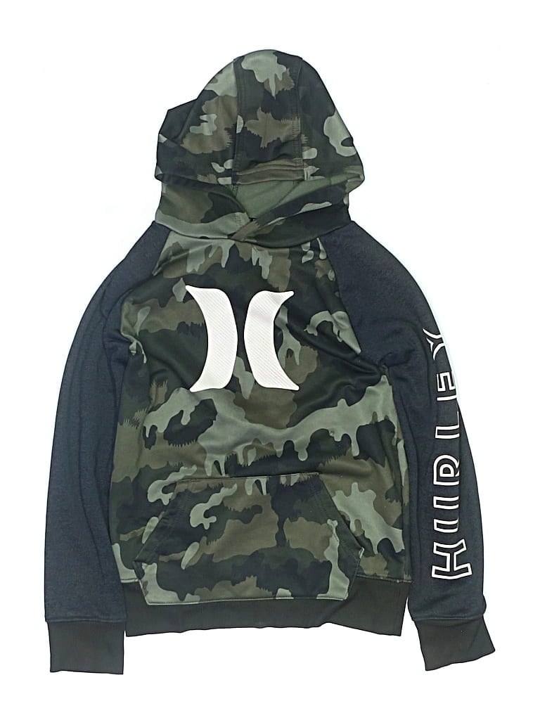 Pre-owned Hurley Kids' Sweatshirt In Green
