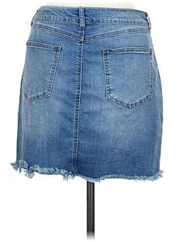 Rewash Denim Skirt (view 2)