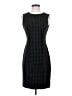 Calvin Klein Houndstooth Black Cocktail Dress Size P (petite) - photo 1