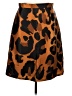 Odeeh Animal Print Brown Casual Skirt Size 12 - photo 1