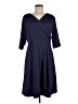 The Paragon Solid Blue Cocktail Dress Size M - photo 1