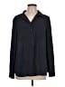 Ann Taylor LOFT Black Long Sleeve Blouse Size L - photo 1