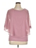 Apt. 9 100% Polyester Pink Short Sleeve Blouse Size XL - photo 1