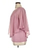 Apt. 9 100% Polyester Pink Short Sleeve Blouse Size XL - photo 5