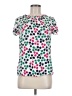 Boden Polka Dots White Short Sleeve Blouse Size 6 - photo 1