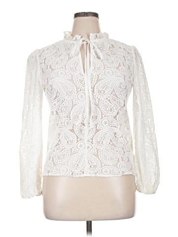 Maje Long Sleeve Blouse (view 1)