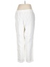 J.Jill 100% Linen Solid White Linen Pants Size L - photo 2