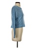 Harper Blue Long Sleeve Top Size S - photo 4