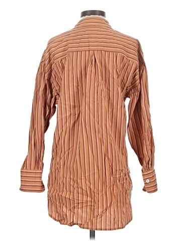 Maeve Long Sleeve Button-Down Shirt (view 2)