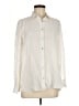 Massimo Dutti Ivory Long Sleeve Button-Down Shirt Size 6 - photo 1